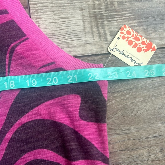 NWT FP Movement Printed Love Tank Waverunner Magenta Large - Picture 6 of 11